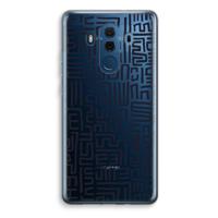 Moroccan Print: Huawei Mate 10 Pro Transparant Hoesje