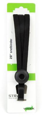 Qibbel Widek veiligheids-binder eye haak/haak zwart snelbinder