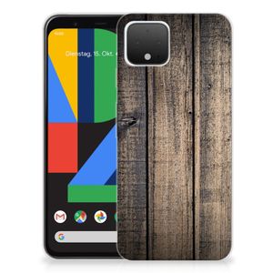 Google Pixel 4 Bumper Hoesje Steigerhout