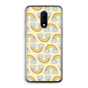 Regenboog: OnePlus 7 Transparant Hoesje