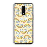 Regenboog: OnePlus 7 Transparant Hoesje