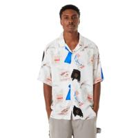 HUF Merida S/S Resort Overhemd Heren M HUF Merida S/S Resort Overhemd Heren M
