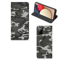 Samsung Galaxy M02s | A02s | Hoesje met Magneet | Army Light
