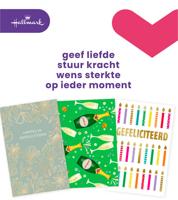Wenskaart hallmark business box verjaardag 6 stuks