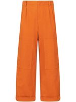 ETRO pantalon ample à coupe longue - Orange