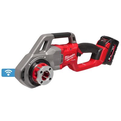 Milwaukee M18 FUEL™ FPT114-802CA ONE-KEY™ Accu draadsnijder 1 1/4" + 4x BSPT koppen 18V 8.0Ah in koffer - 4933499199 Milwaukee M18 FUEL™ FPT114-802CA ONE-KEY™ Accu draadsnijder 1 1/4" + 4x BSPT koppen 18V 8.0Ah in koffer - 4933499199