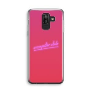 Vice Glow: Samsung Galaxy J8 (2018) Transparant Hoesje