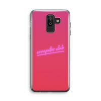 Vice Glow: Samsung Galaxy J8 (2018) Transparant Hoesje