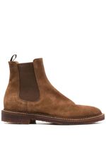 Officine Creative bottines chelsea en daim - Marron