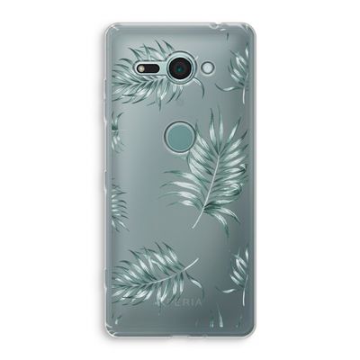 Simple leaves: Sony Xperia XZ2 Compact Transparant Hoesje