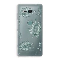 Simple leaves: Sony Xperia XZ2 Compact Transparant Hoesje