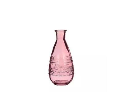 Fles rome soft pink, dia. 7,5x15,8 cm - Hortus