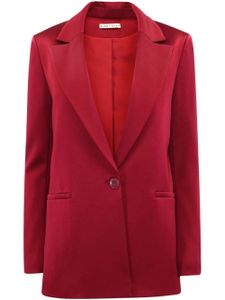 alice + olivia blazer Denny à col cranté - Rouge