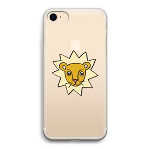 Kleine leeuw: iPhone 7 Transparant Hoesje