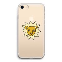 Kleine leeuw: iPhone 7 Transparant Hoesje