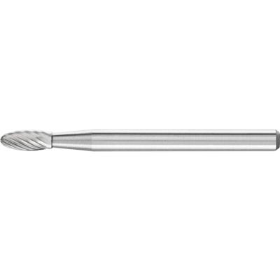 PFERD TOOLS 21202553 Freesstift Vlam Lengte 37 mm Afmeting, Ø 3 mm Werklengte 7 mm Schachtdiameter 3 mm