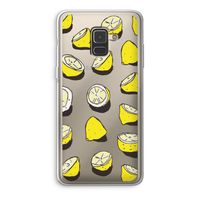 When Life Gives You Lemons...: Samsung Galaxy A8 (2018) Transparant Hoesje