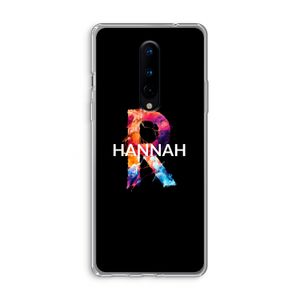 Abstract Spectrum: OnePlus 8 Transparant Hoesje