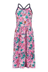 B.Nosy Meisjes jurk midi - Cute flower AOP