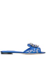 Dolce & Gabbana slippers "Bianca" - Bleu