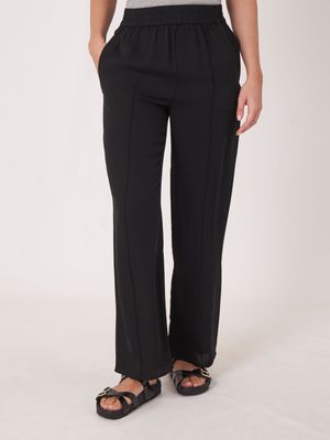 Losse zijden broek