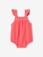 Babypakje voor pasgeboren meisjes van katoenen mousseline framboos