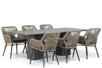 Lifestyle Advance/Graniet 220 cm dining tuinset 7-delig