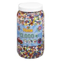 Hama strijkkralen in pot mix standaard (00), 13.000st.