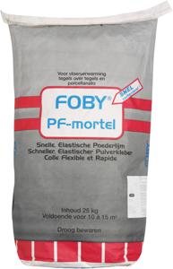 Foby PF Mortel poederlijm 25kg grijs