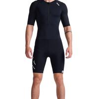 2XU Core trisuit korte mouw zwart heren