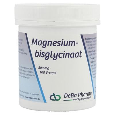 Magnesiumbisglycinaat 800mg V-caps 100