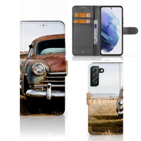 Samsung Galaxy S22 Plus Telefoonhoesje met foto Vintage Auto - thumbnail