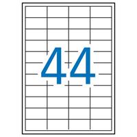 Apli laser A4 etiketten 48,5x25,4 4400