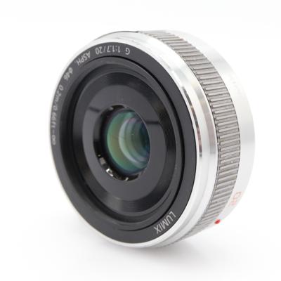 Panasonic Lumix G 20mm F/1.7 ASPH. zilver occasion