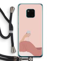 Wine: Huawei Mate 20 Pro Transparant Hoesje met koord