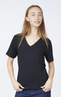 SistersPoint T-Shirt Pidan - ss Black