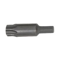 KS Tools 150.1233 Bit met 8,0 mm zeskantaandrijving voor Torx-schroeven T60, 50 mm lang
