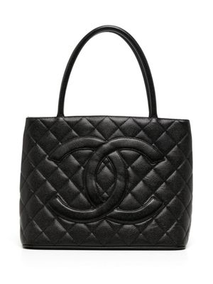 CHANEL Pre-Owned sac cabas Medallion (2000) - Noir