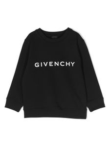 Givenchy Kids sweat à logo imprimé - Noir