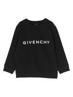 Givenchy Kids sweat à logo imprimé - Noir - thumbnail