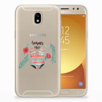 Samsung Galaxy J5 2017 Telefoonhoesje met Naam Boho Summer Samsung Galaxy J5 2017 Telefoonhoesje met Naam Boho Summer