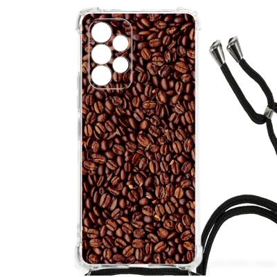 Samsung Galaxy A53 Beschermhoes Koffiebonen Samsung Galaxy A53 Beschermhoes Koffiebonen