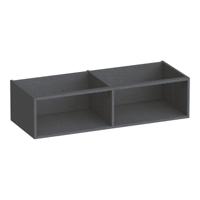 Brauer Flourish - Bijkast - 120 cm - met 2 Opbergvakken - Timber Grey