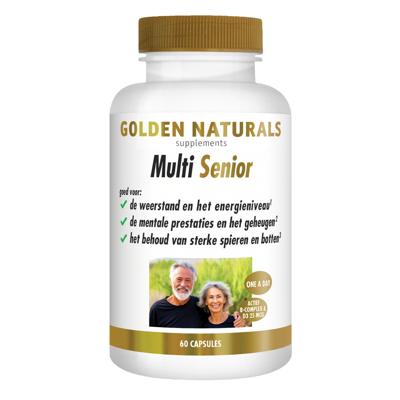 Golden Naturals Multi Strong Gold Senior 60Capsules