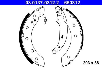 Remschoenset 03013703122