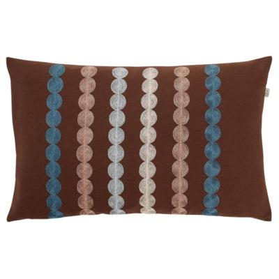 Dutch Decor kussenhoes fonta bruin 30 x 50 cm | 12 stuks