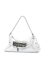 DSQUARED2 sac porté épaule Gothic Belt en cuir - Blanc - thumbnail