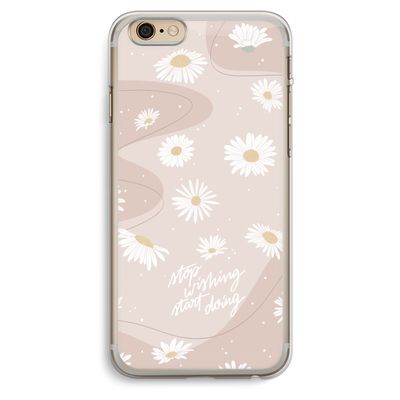 Daydreaming becomes reality: iPhone 6 Plus / 6S Plus Transparant Hoesje