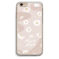 Daydreaming becomes reality: iPhone 6 Plus / 6S Plus Transparant Hoesje