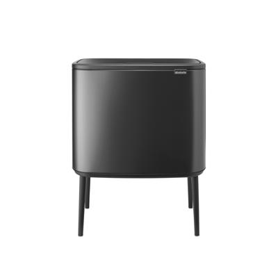 Brabantia Bo touch bin 11+23 liter confident grey